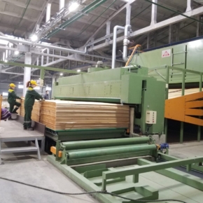 Murashinskiy Plywood Plant started producing laminated plywood