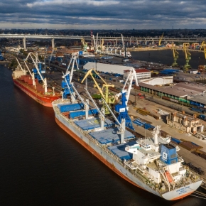 Sea Port of Saint-Petersburg increased handling of wood pellets by 15%